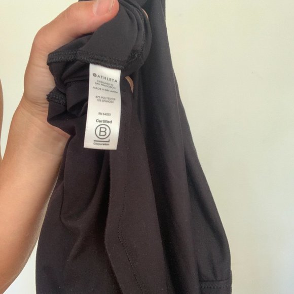 Athleta tank blue racerback - Picture 5 of 6